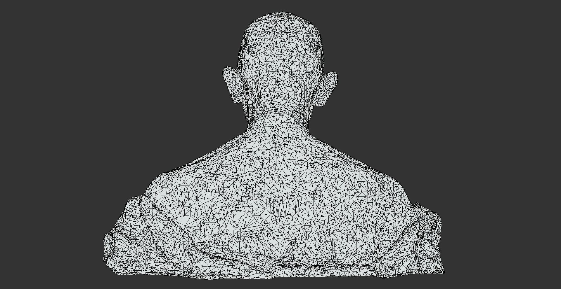 Gandhi by Ram Sutar 3DP 3D print model_9