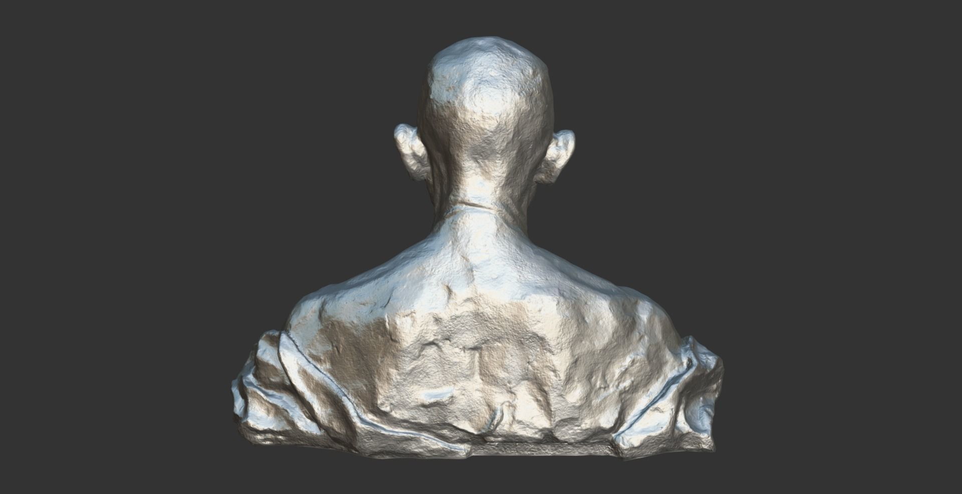 Gandhi by Ram Sutar 3DP 3D print model_3