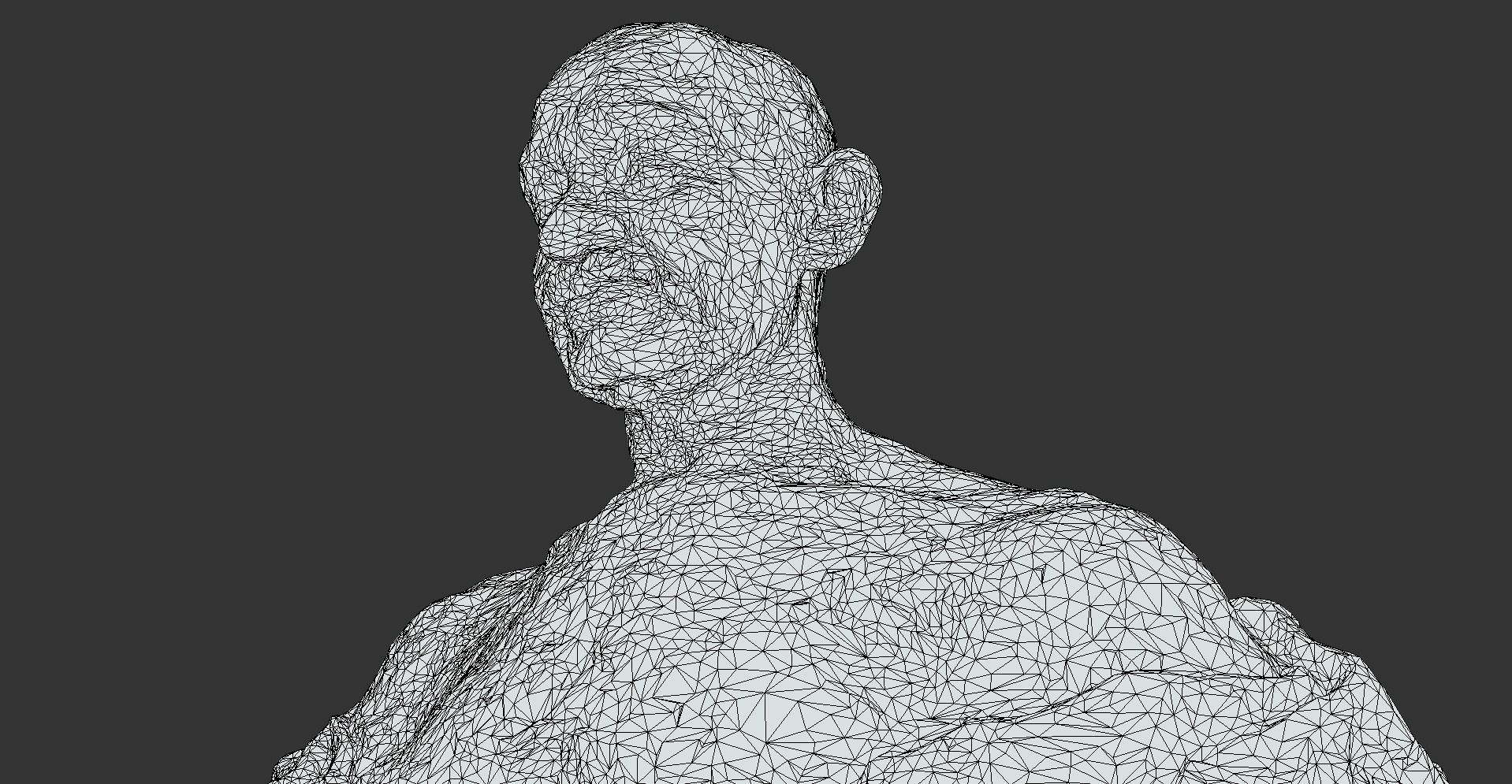 Gandhi by Ram Sutar 3DP 3D print model_8