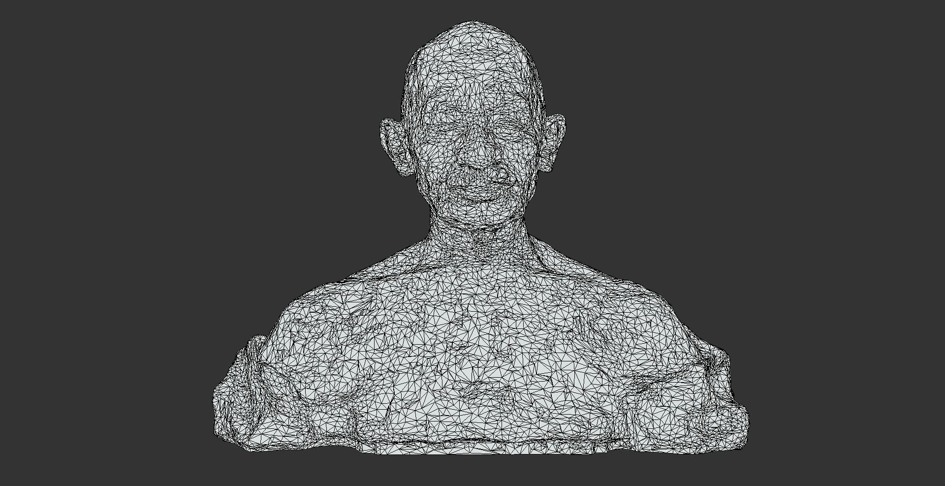 Gandhi by Ram Sutar 3DP 3D print model_6