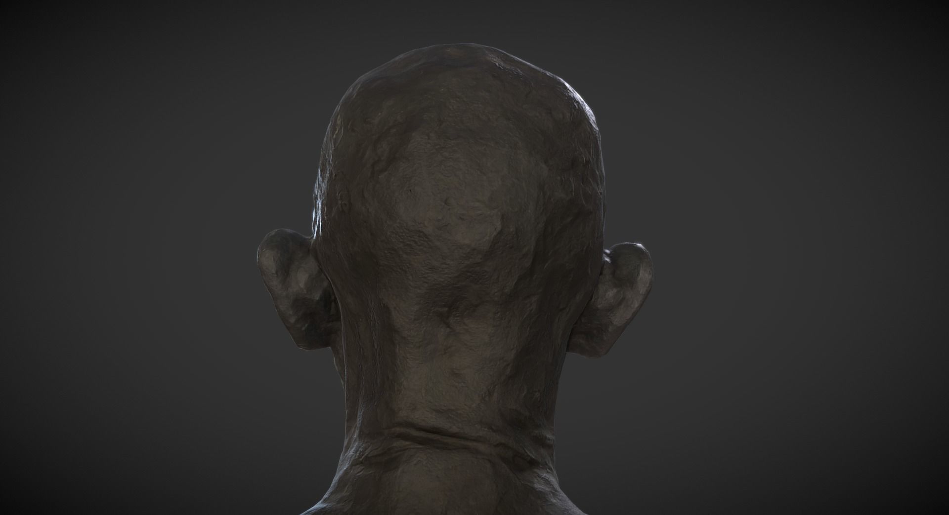 Gandhi by Ram Sutar 3DP 3D print model_12
