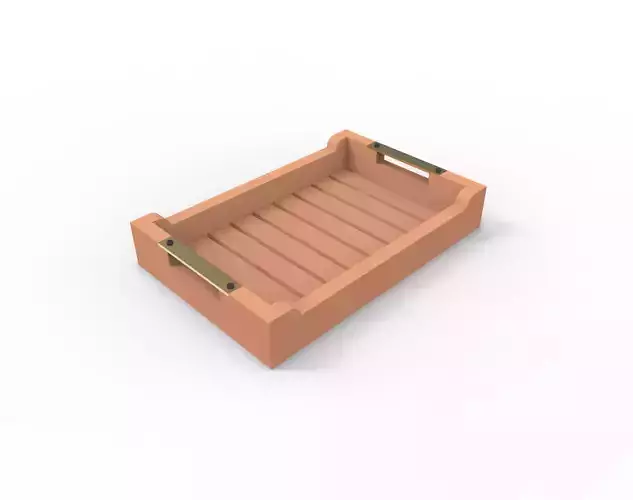 wooden tray