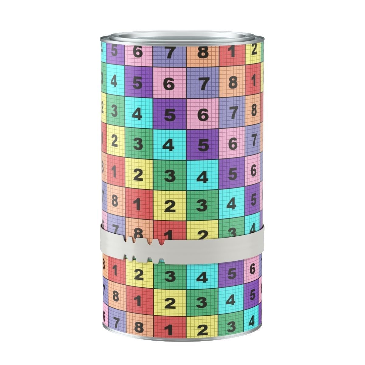 Jar paint 3D model  3D model_2