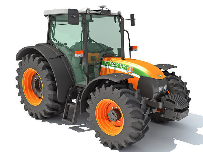 Stara Tractor 3D model