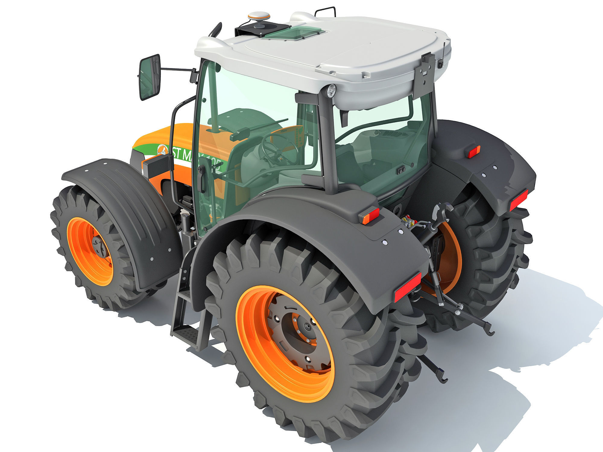 Stara Tractor 3D model_4