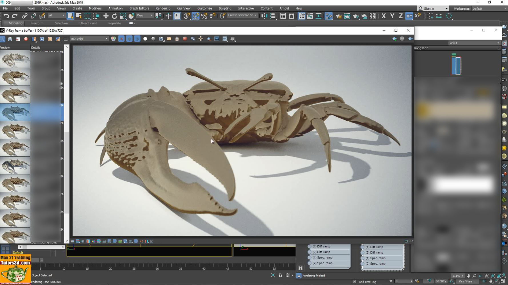 011 Vray Next Upgrade 2 in 3ds max Tutorial MP4 3D model_8