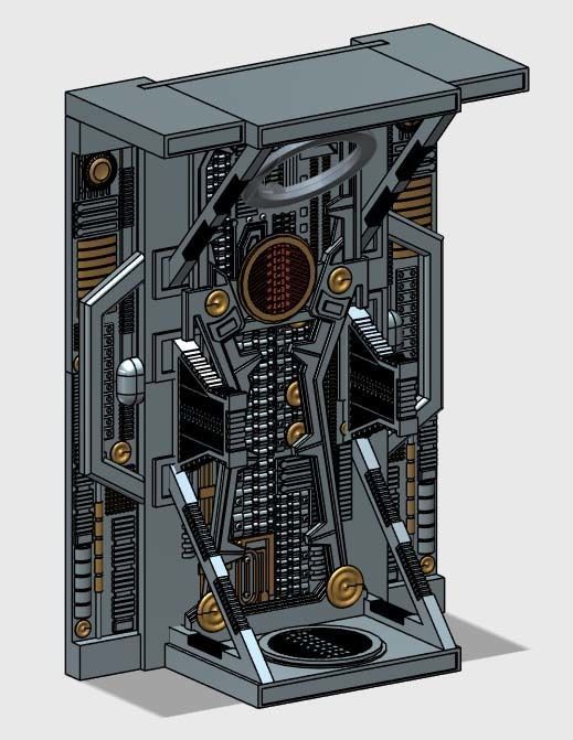 Borg Alcove 3D print model_2