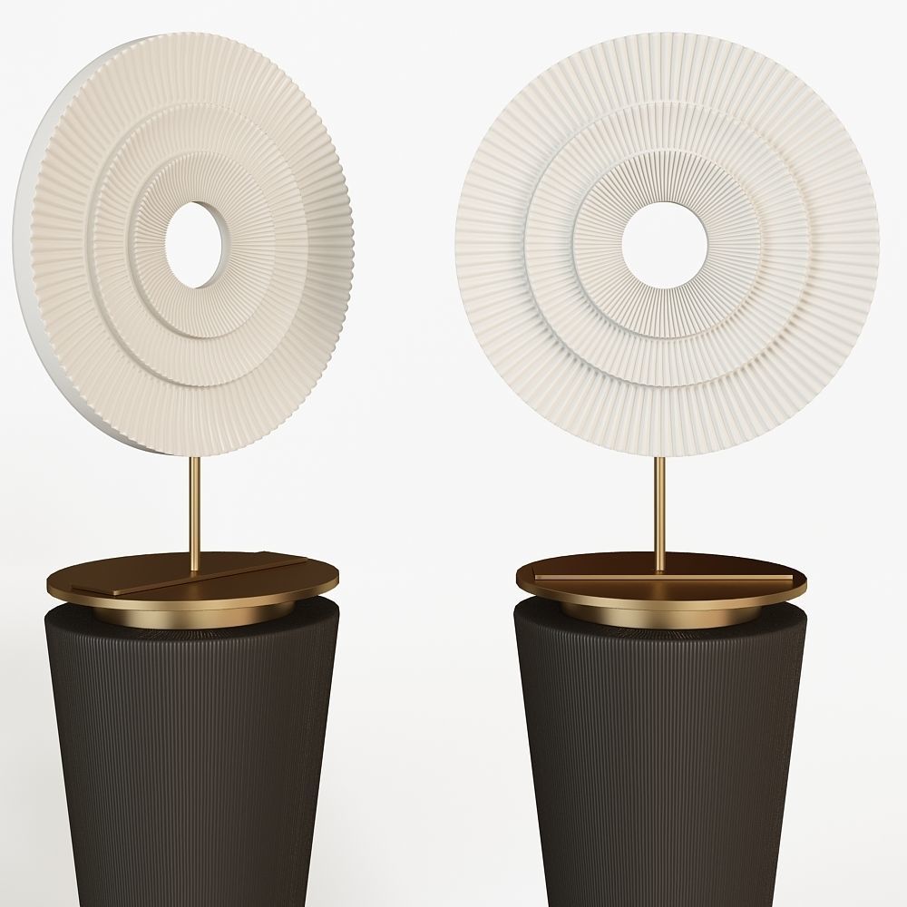 Sculpture award vases 3D model_2