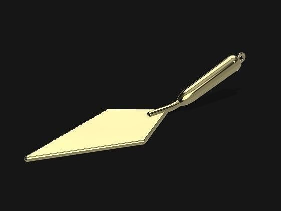 Trowel pendant  3D print model
