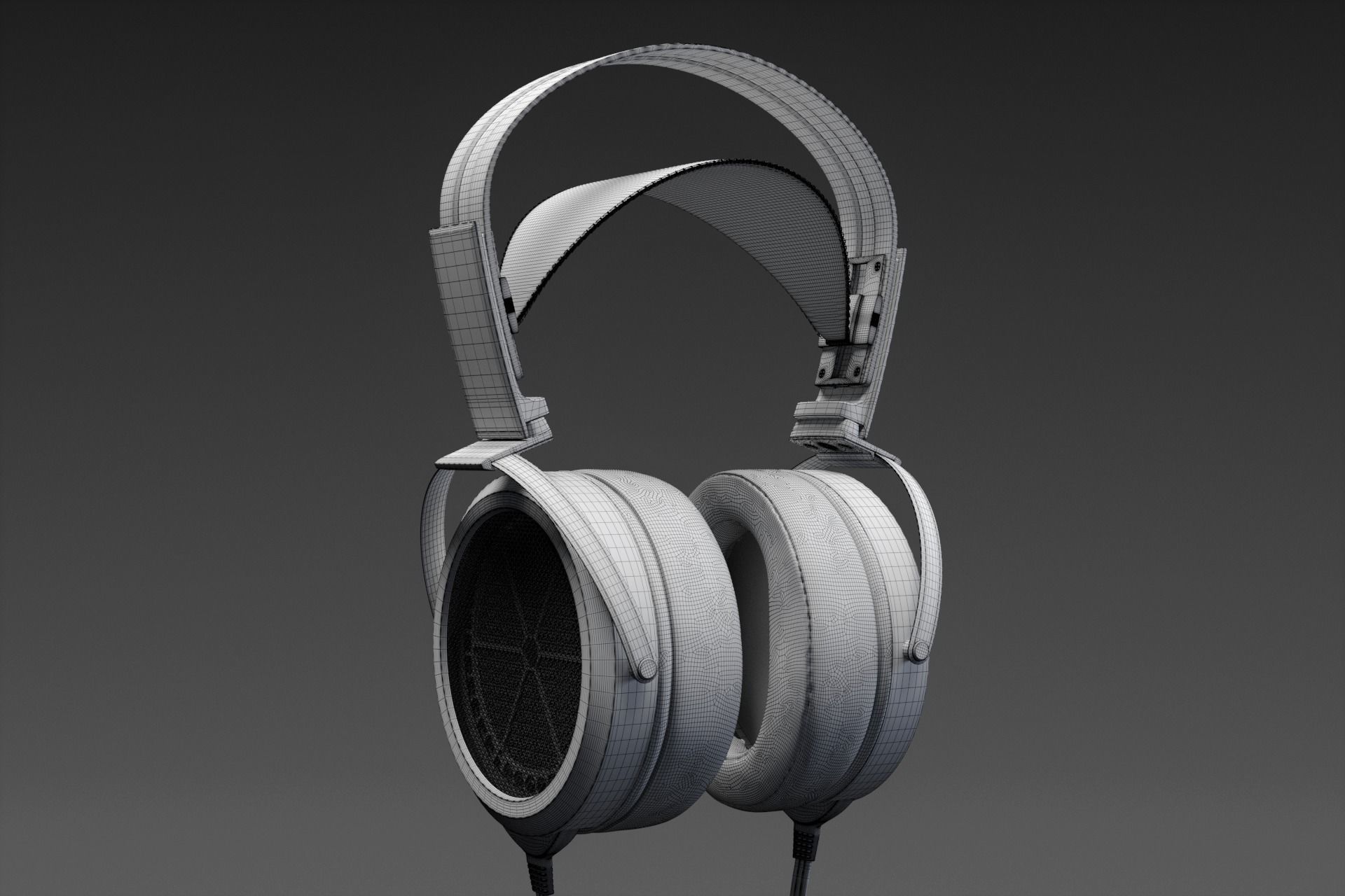 Stax SR-009 Headphones 3D model_18