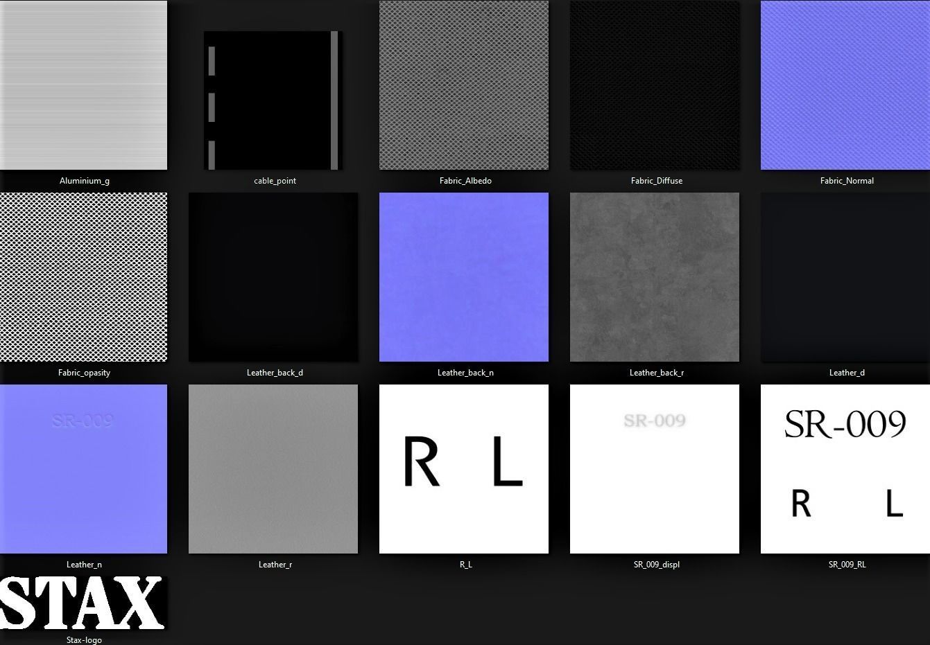 Stax SR-009 Headphones 3D model_20