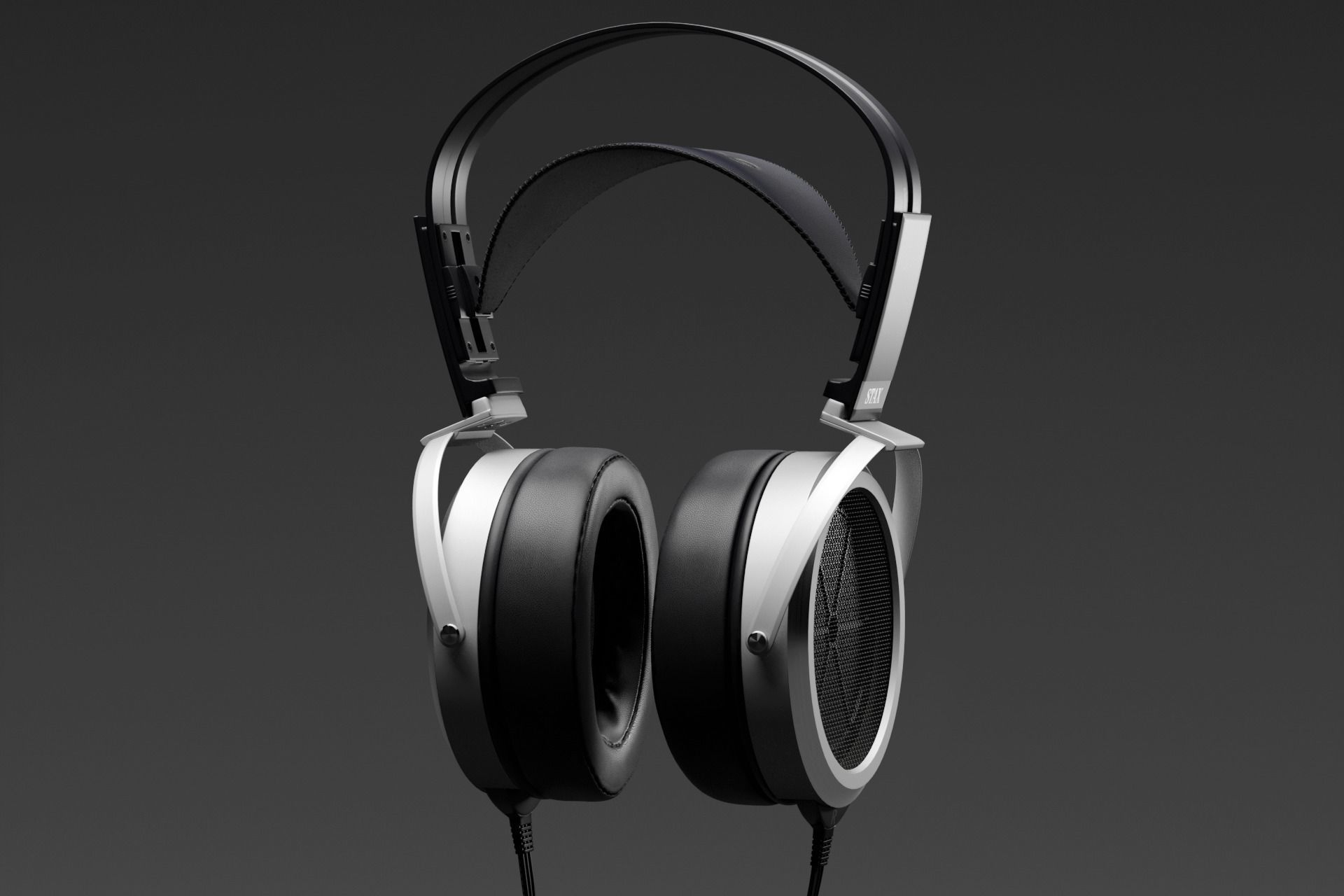 Stax SR-009 Headphones 3D model_10