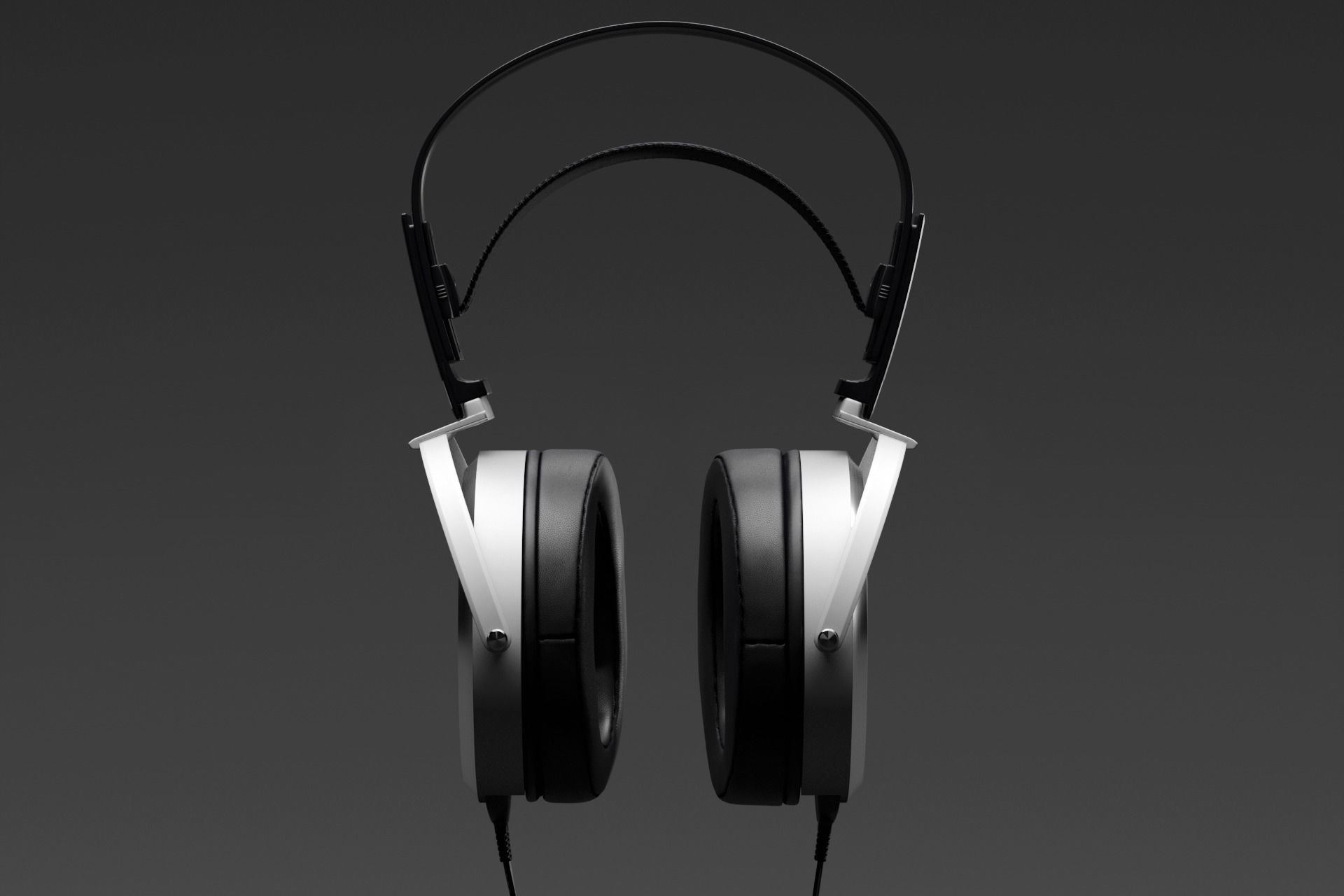 Stax SR-009 Headphones 3D model_9