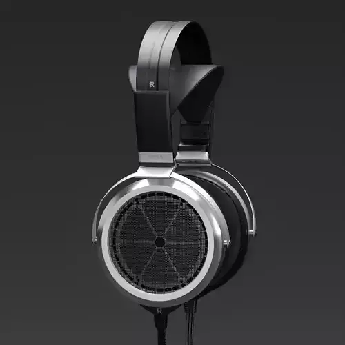 Stax SR-009 Headphones 3D model