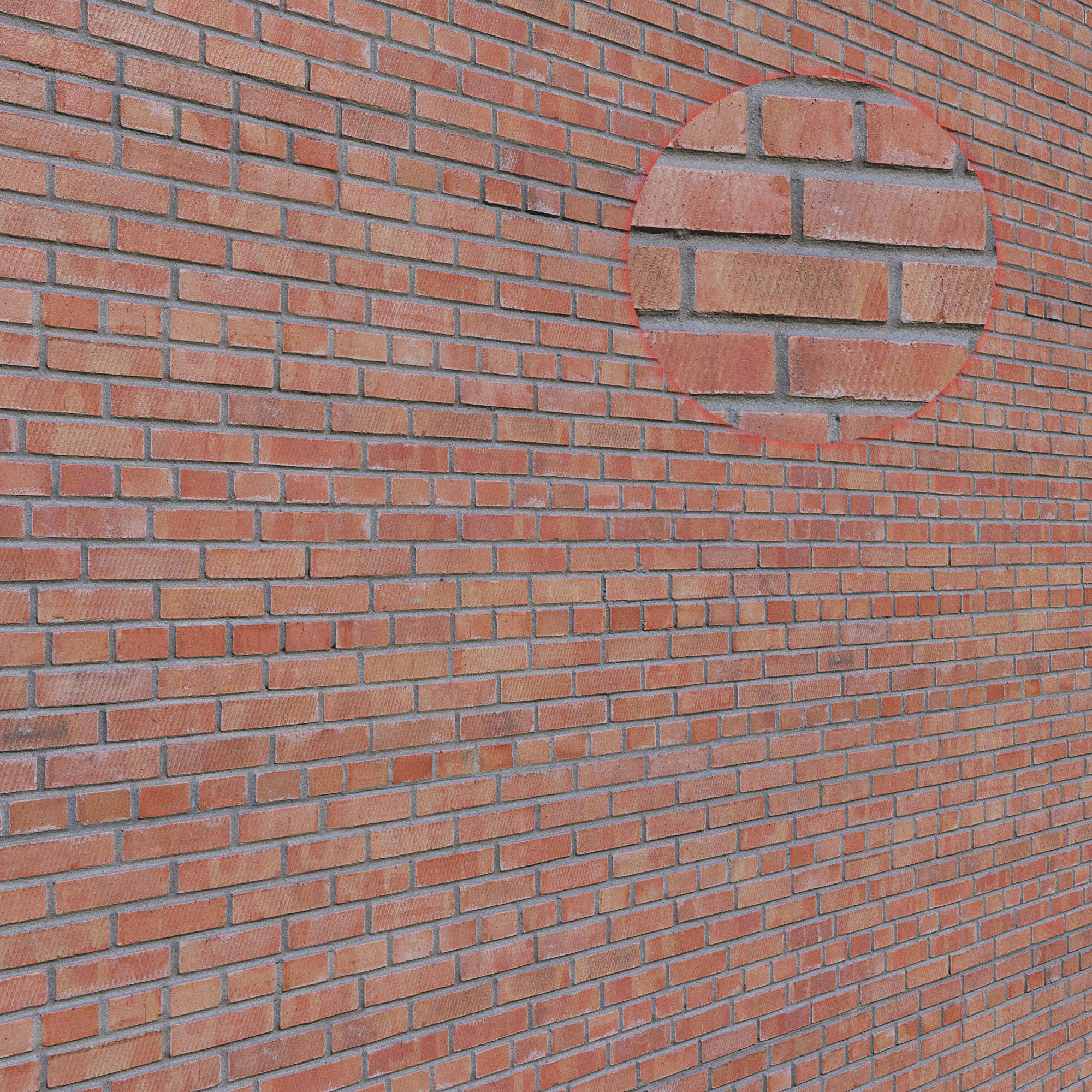 Ultra realistic Brick wall Scan 3D model_1