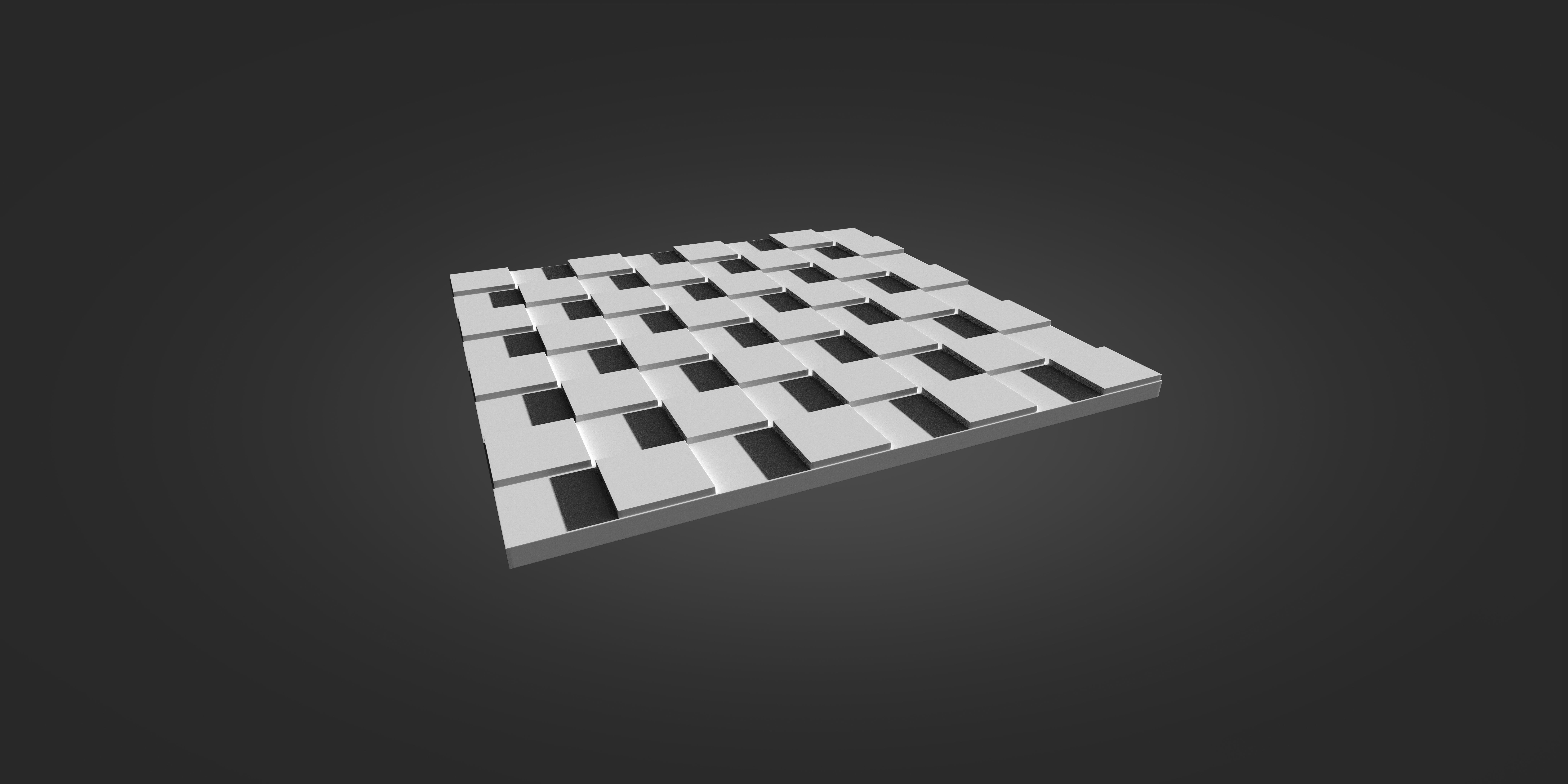 Chess Set pieces 3D print model_3