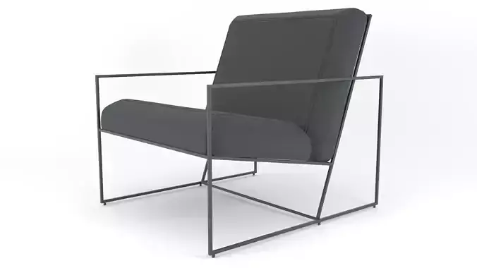 Dora Lounge Chair - 3ds Max