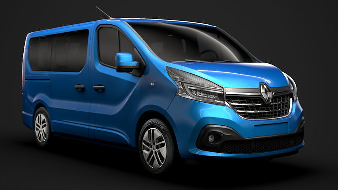 Renault Trafic SpaceClass 2020 3D model