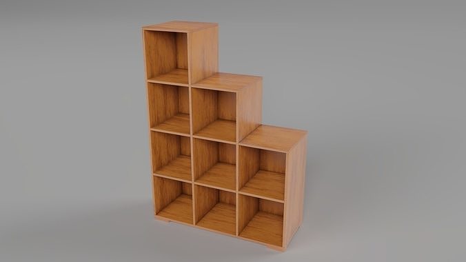 Wooden Book Shelf