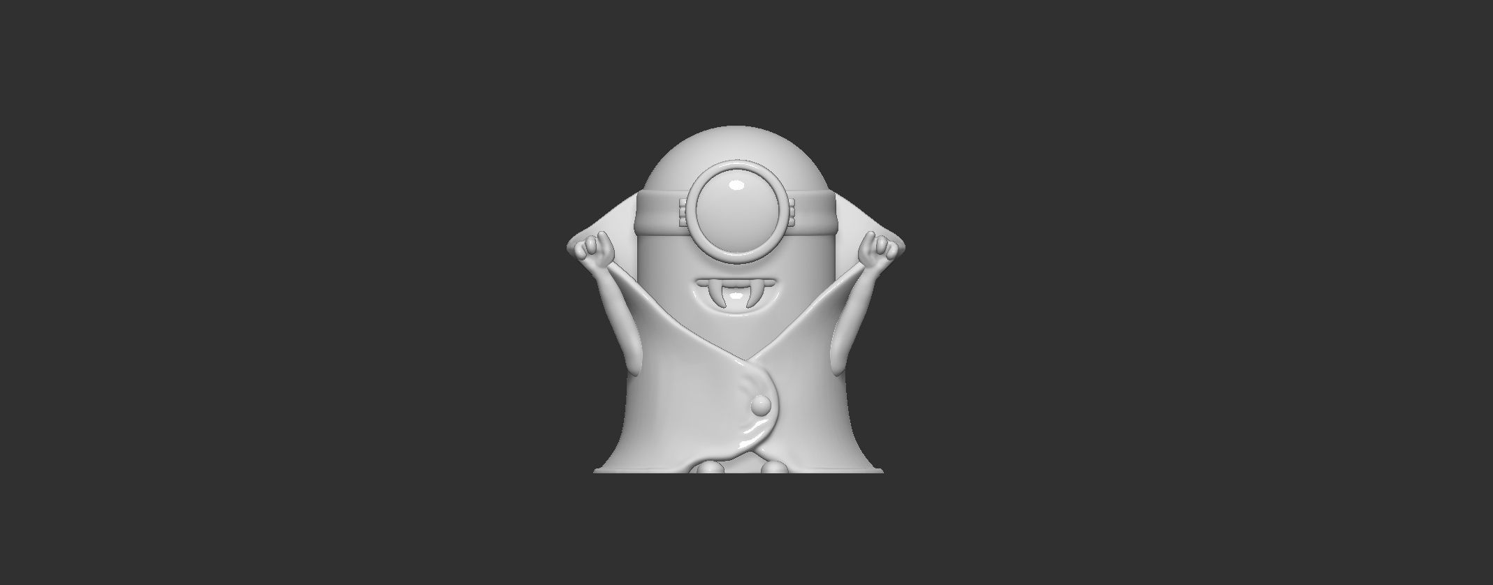 Minion Vampire - 3DPrinting  3D print model_6