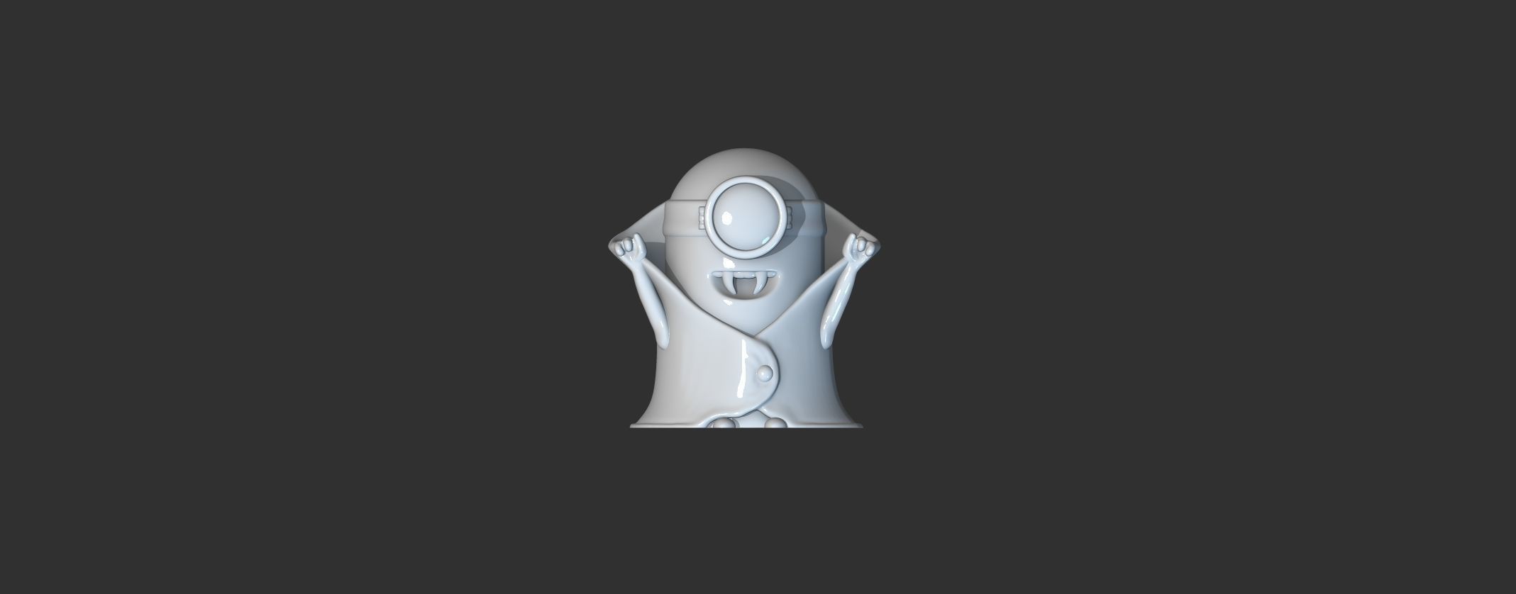 Minion Vampire - 3DPrinting  3D print model_2