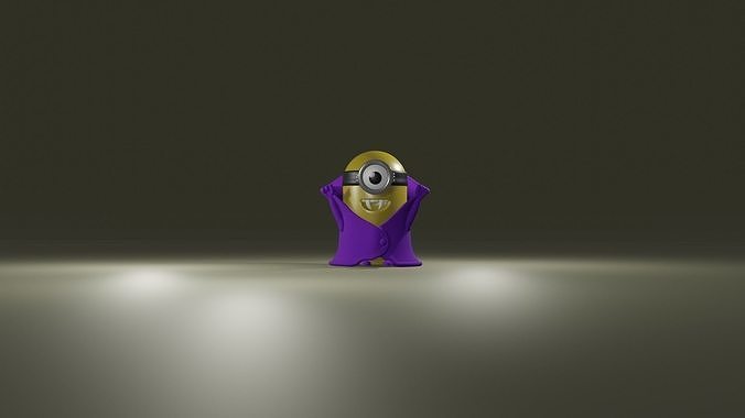 Minion Vampire - 3DPrinting  3D print model