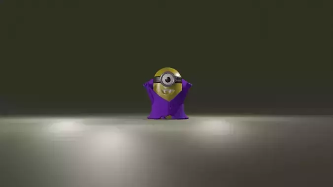 Minion Vampire - 3DPrinting 