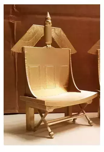 King Tut Throne 3D print model