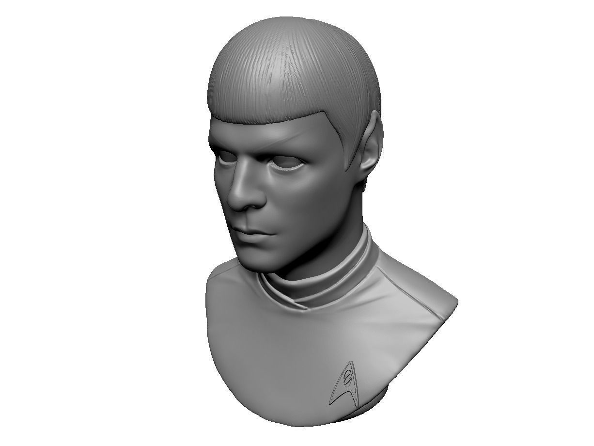 Spock from Star Trek Beyond 3D print model_6