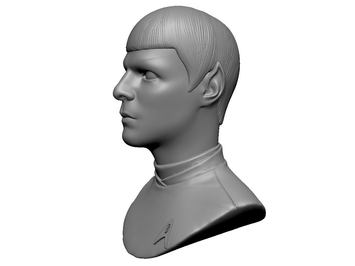 Spock from Star Trek Beyond 3D print model_2
