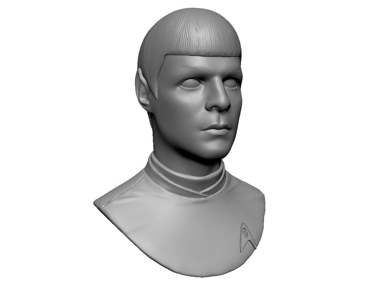 Spock from Star Trek Beyond 3D print model_1