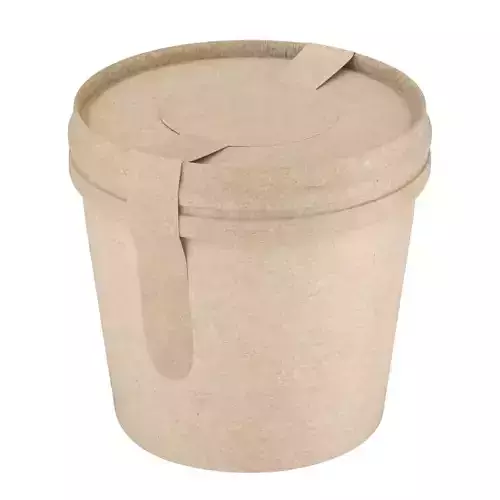 3D model ICE Cream jar 3D model