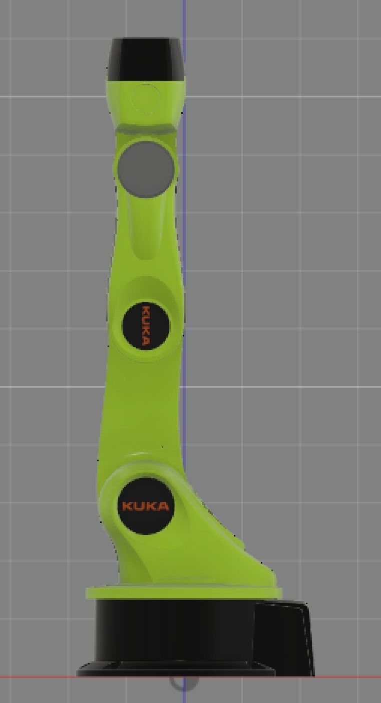 KUKA YouBot arm 3D print model_21