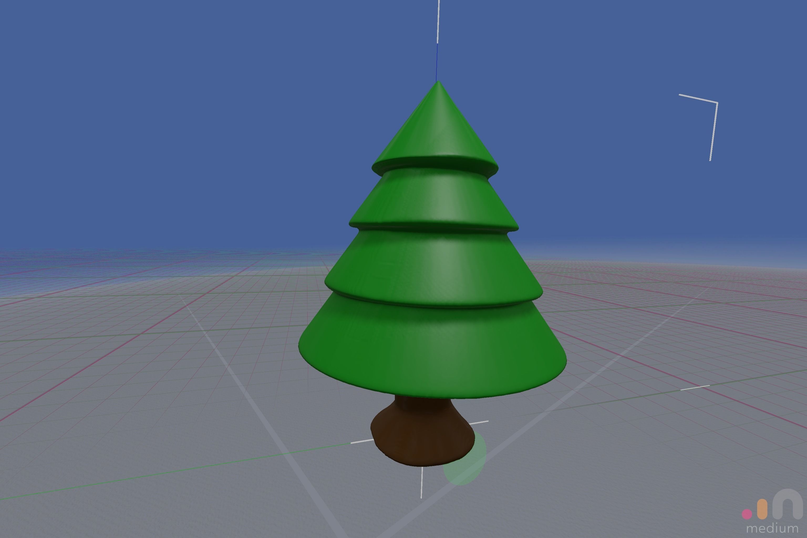 Simple Printable Christmas Tree  Free 3D print model_2