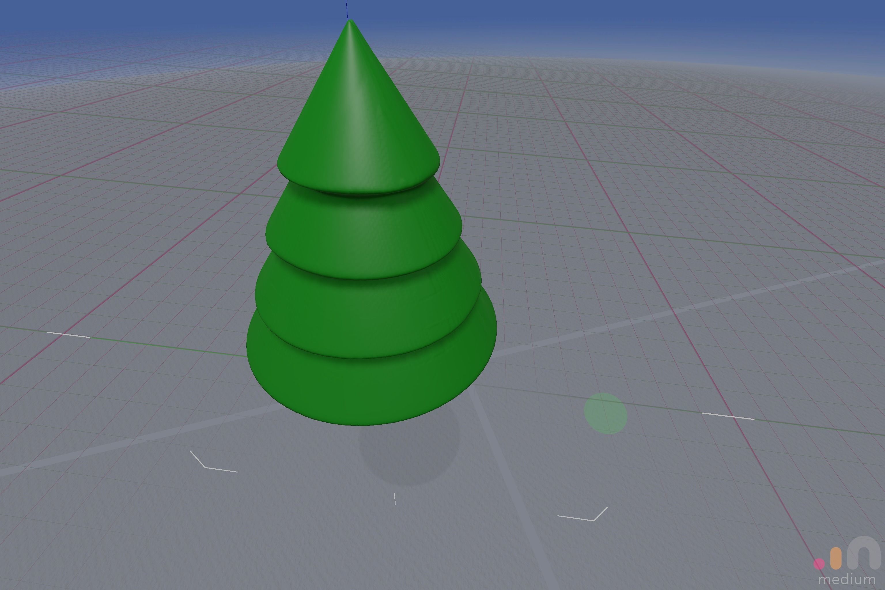 Simple Printable Christmas Tree  Free 3D print model_4