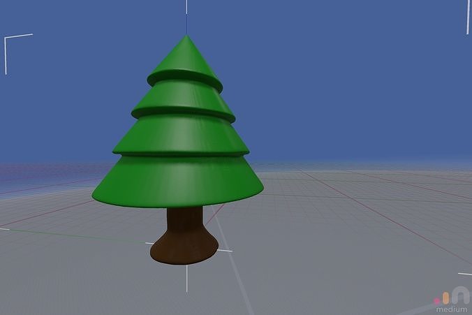 Simple Printable Christmas Tree  Free 3D print model