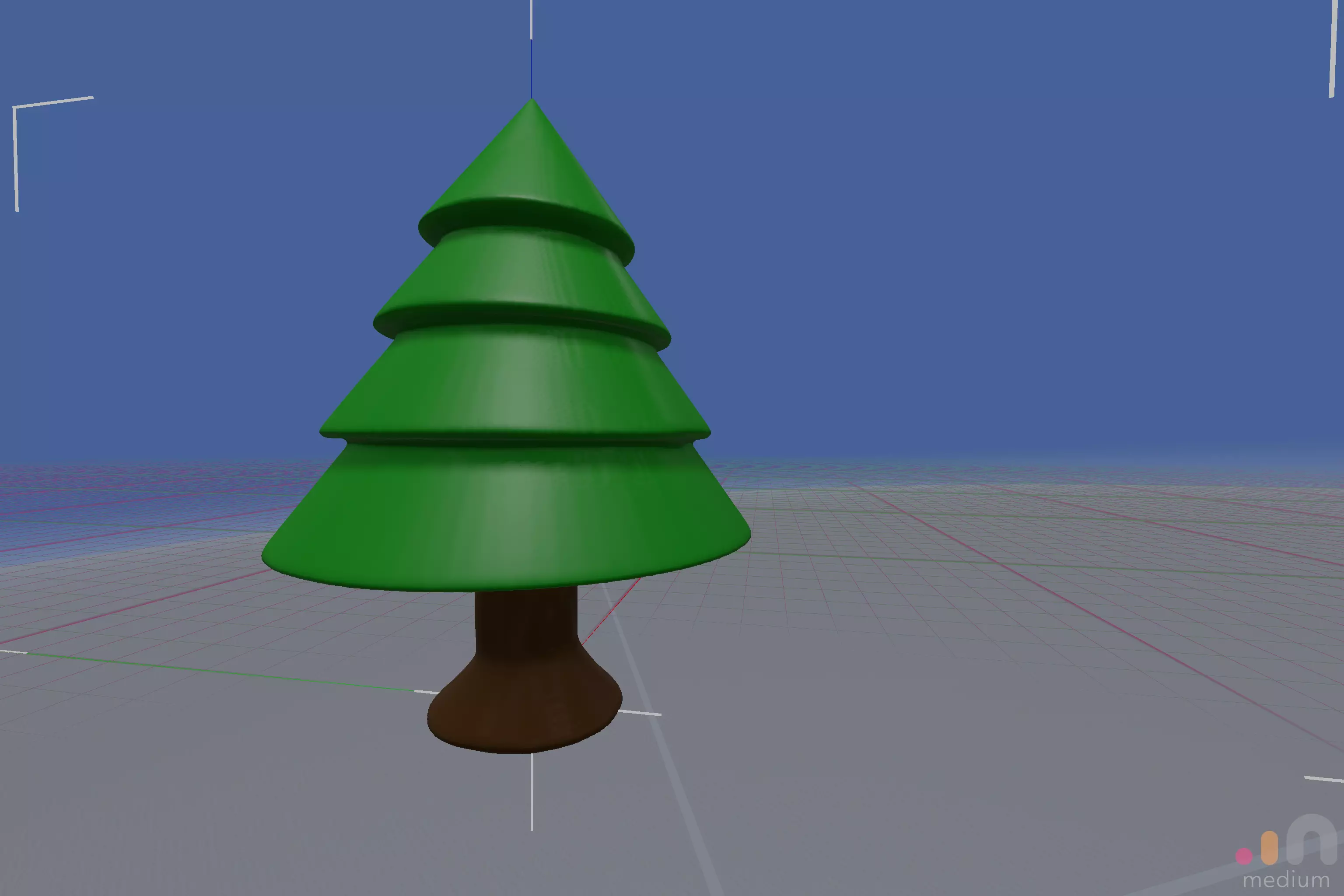 Simple Printable Christmas Tree  Free 3D print model_0