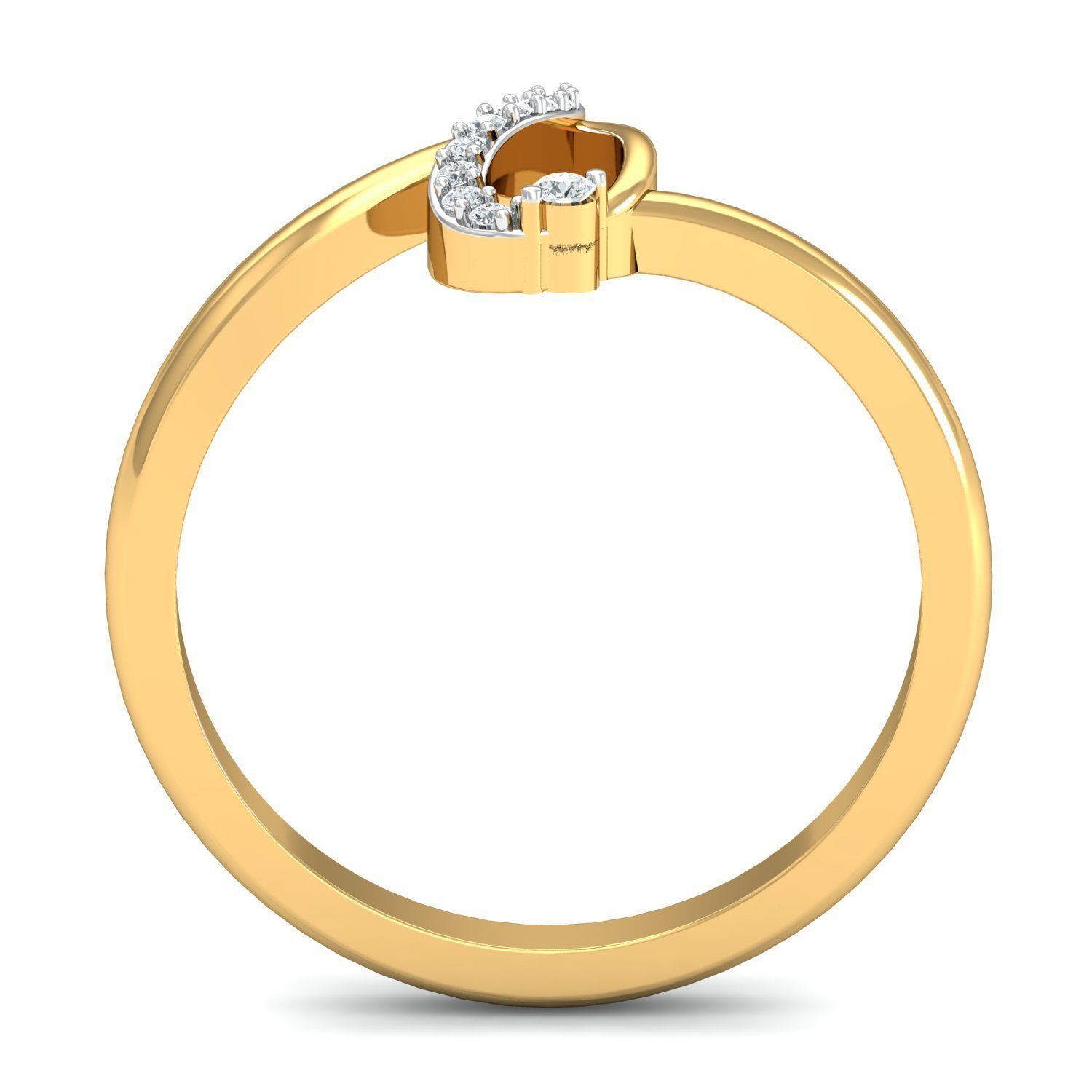 Women ring earrings pendant 3dm stl render detail 3D print model 3D print model_7