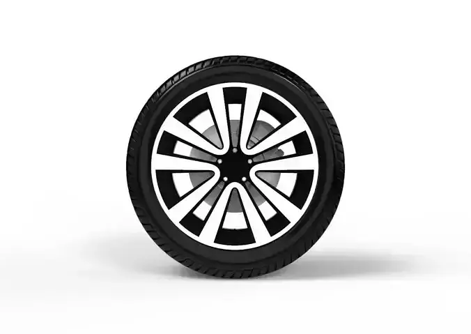 SUV and Hatchback Rims 517-219 3D model