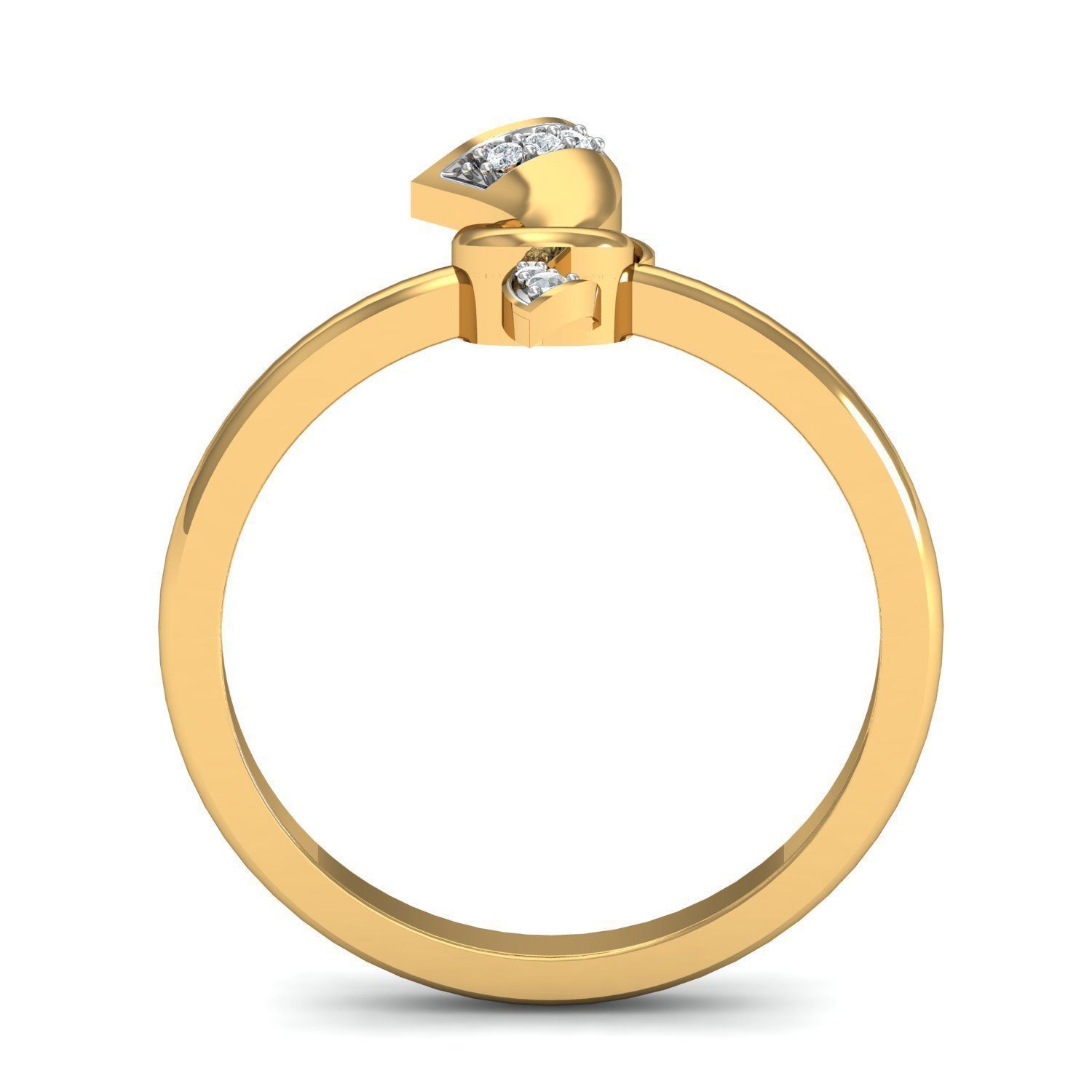 Women ring earrings pendant 3dm stl render detail 3D print model 3D print model_10