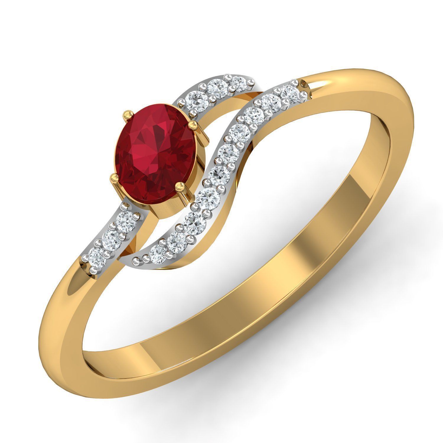 Women ring earrings pendant 3dm stl render detail 3D print model 3D print model_8