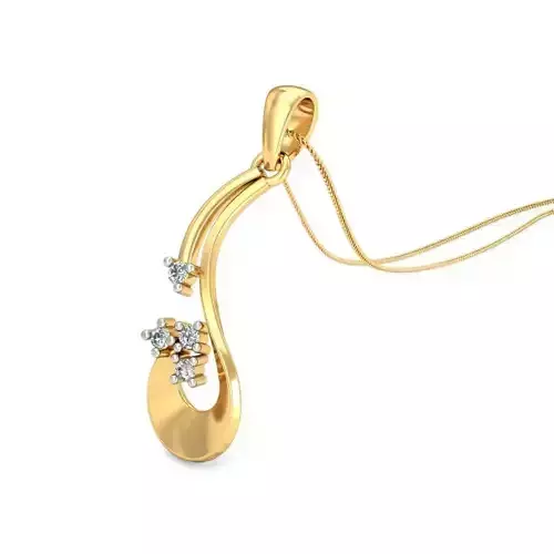 Women ring earrings pendant 3dm stl render detail 3D print model