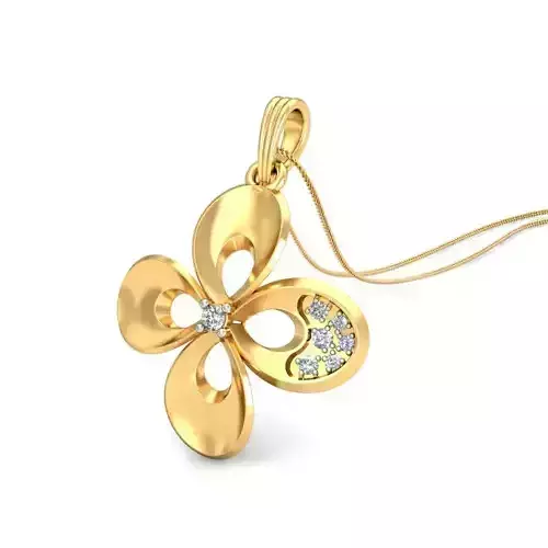 Women ring earrings pendant 3dm stl render detail 3D print model