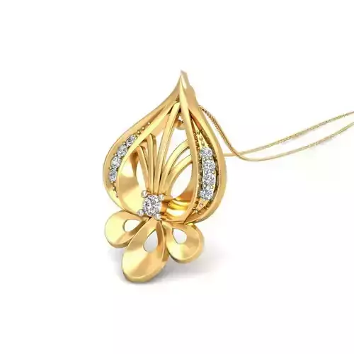 Women ring earrings pendant 3dm stl render detail 3D print model