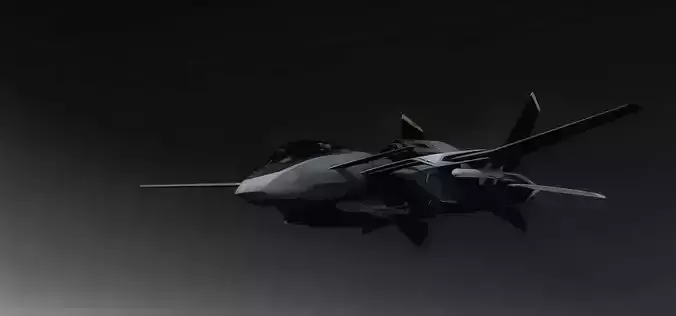 F14 Gen2 Low-poly 3D model