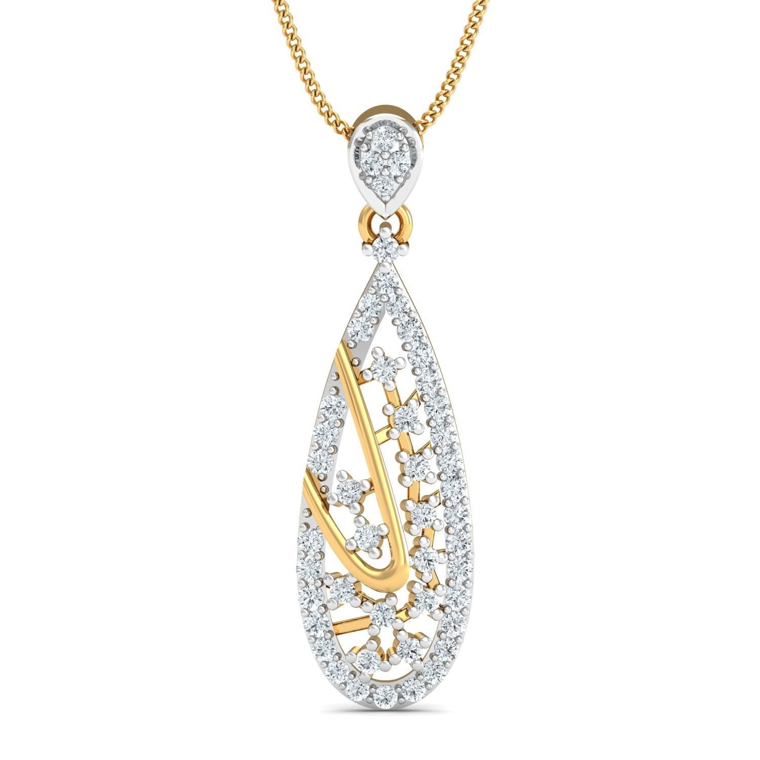 Women pendant-earrings set 3dm mgx render detail 3D print model 3D print model_1