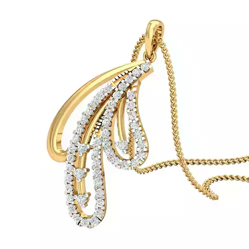 Women pendant-earrings set 3dm mgx render detail 3D print model