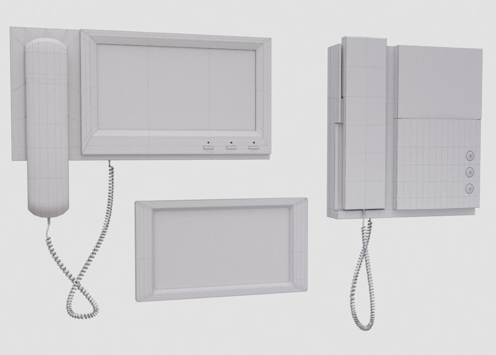 Falcon Eye set 3D model_8