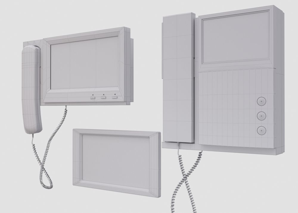 Falcon Eye set 3D model_11