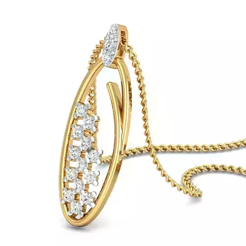 Women pendant-earrings set 3dm mgx render detail 3D print model 3D print model